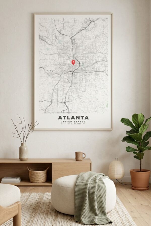 ATLANTA_map_wall_poster