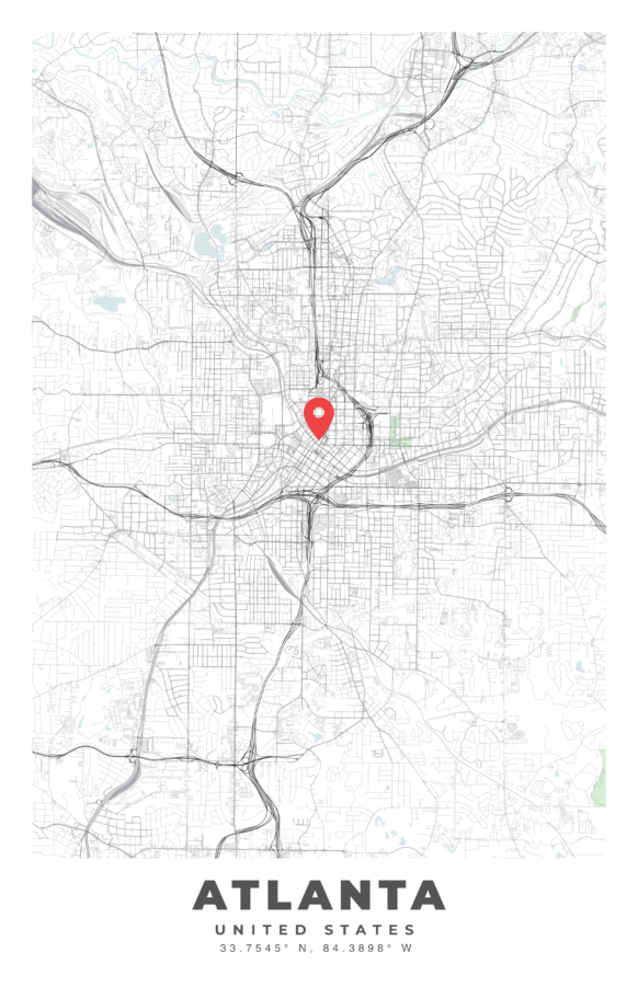 ATLANTA City Map Poster