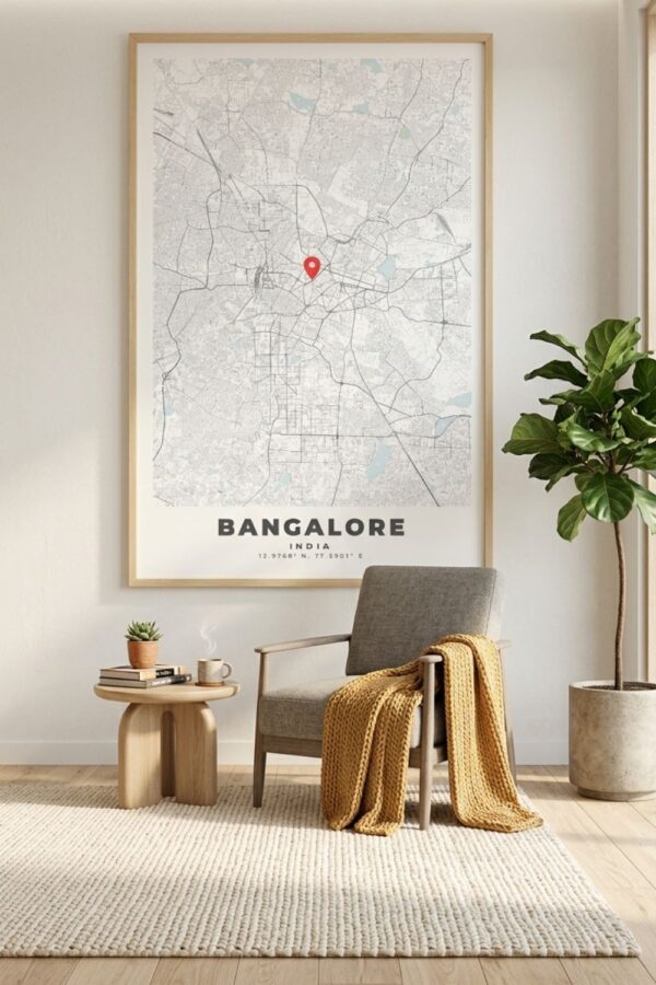 BANGALORE_map_wall_poster
