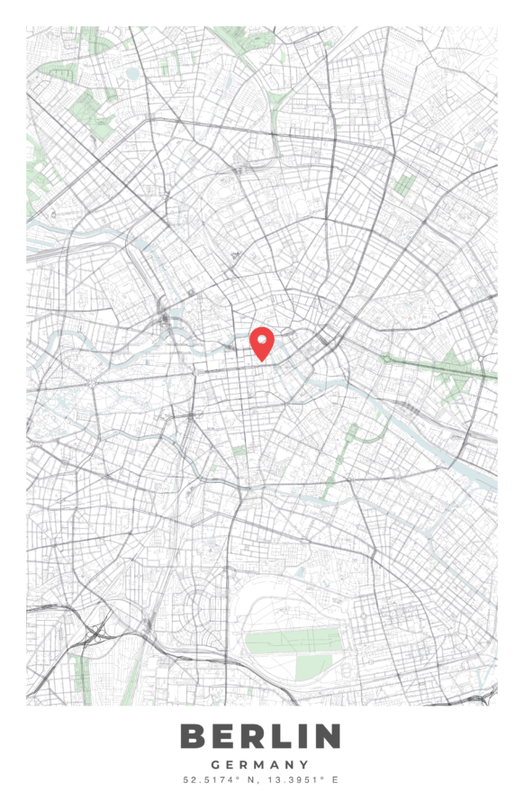 BERLIN City Map Poster