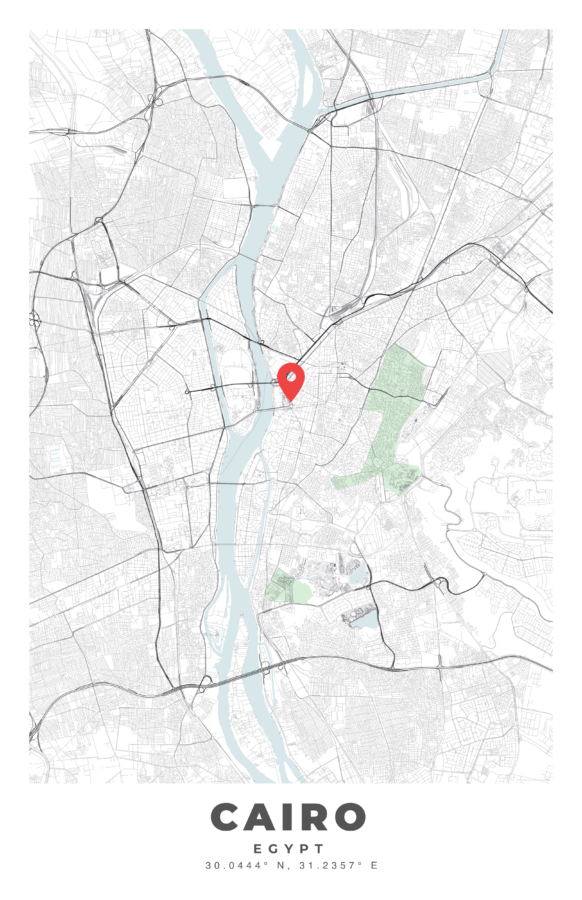 CAIRO City Map Poster