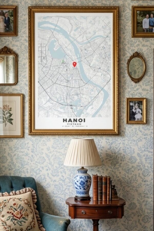 HANOI_map_wall_poster