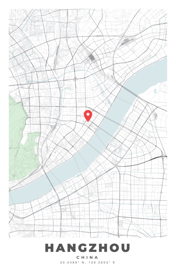 HANGZHOU City Map Poster