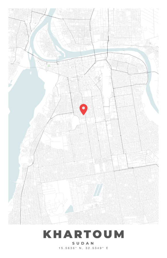 KHARTOUM City Map Poster