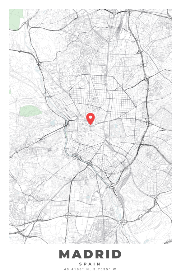 MADRID City Map Poster
