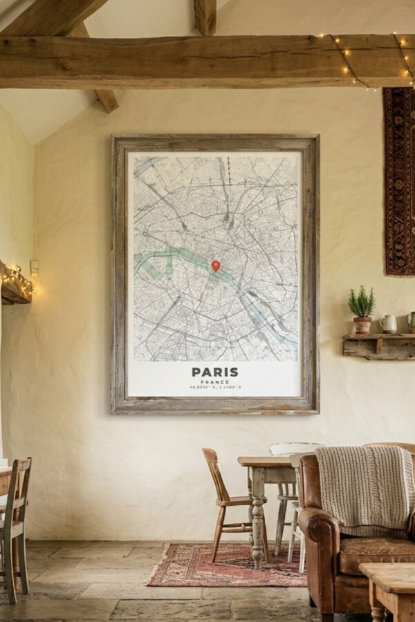 PARIS_map_wall_poster