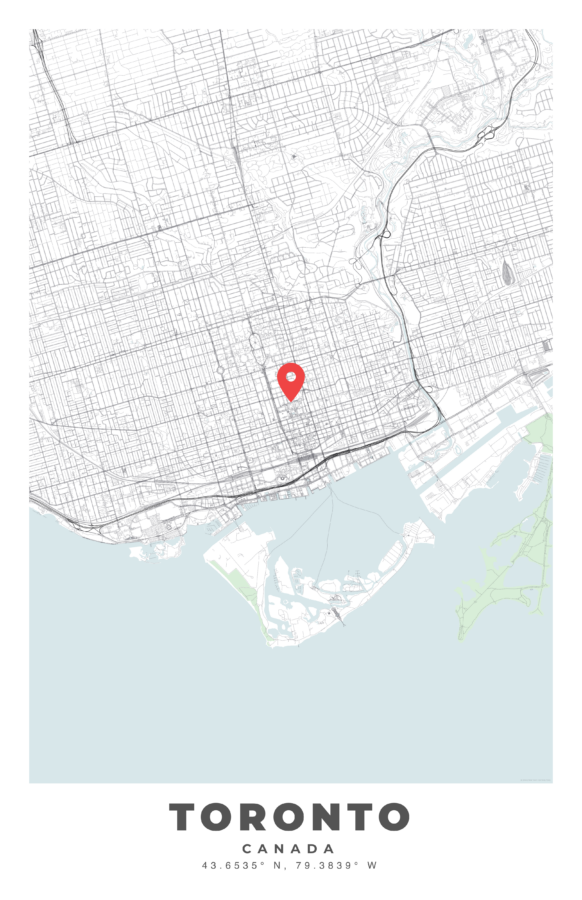 TORONTO City Map Poster